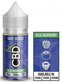 Blue Raspberry Vape Series CBD E Liquid 30ml By CBDfx CBD Vape