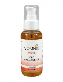 CBD Massage Oil 900mg 100ml Heal By Somnio CBD CBD Vape